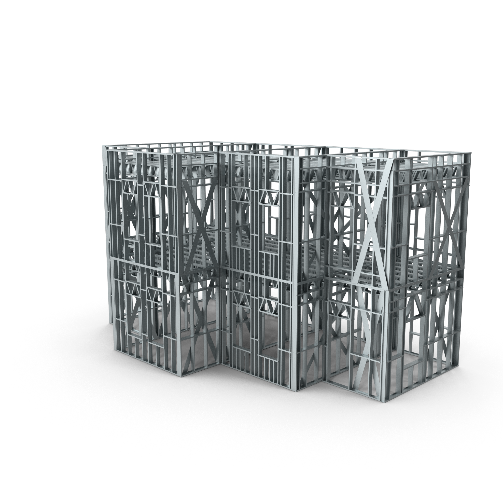 3D metal framing model