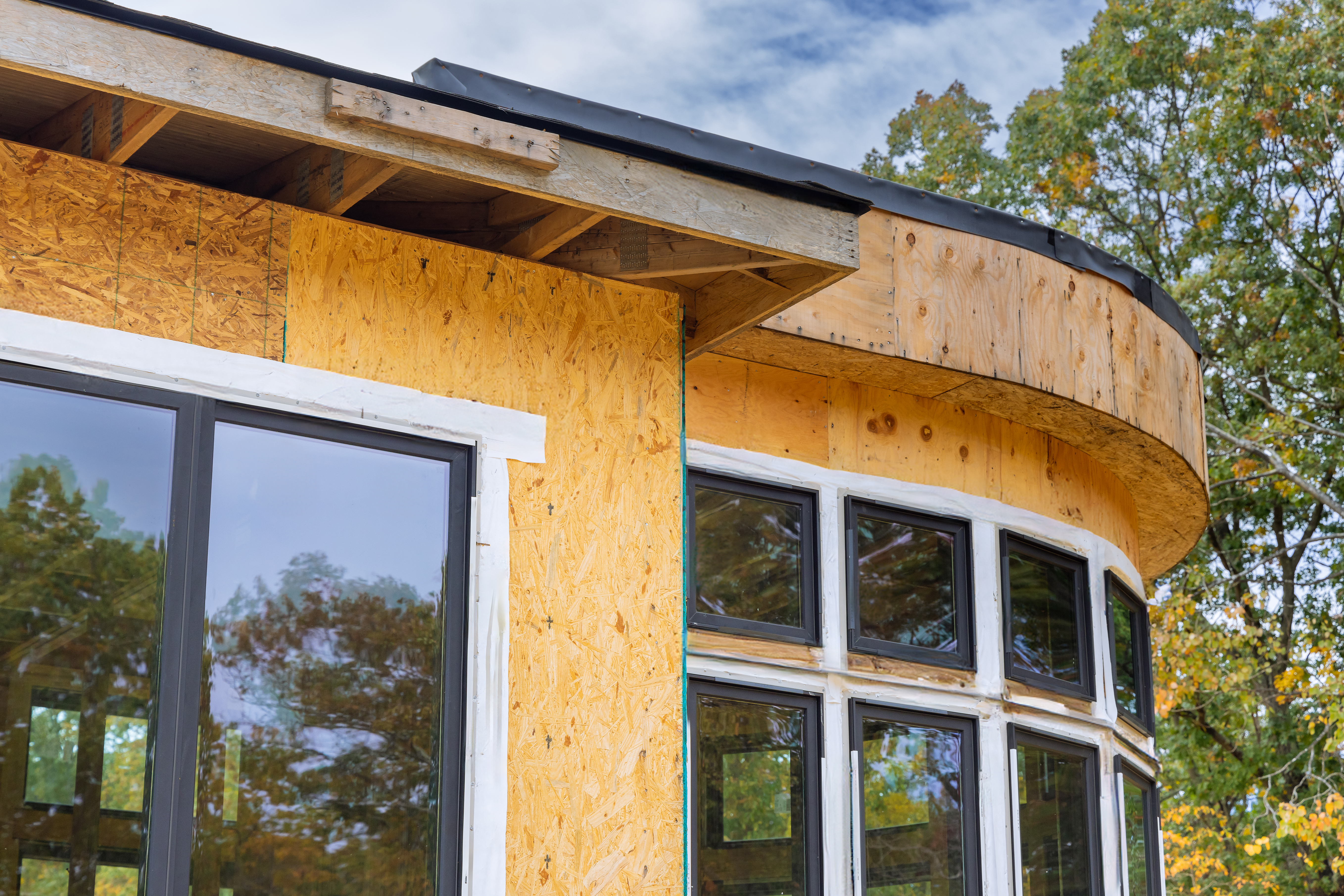 Home addition framing