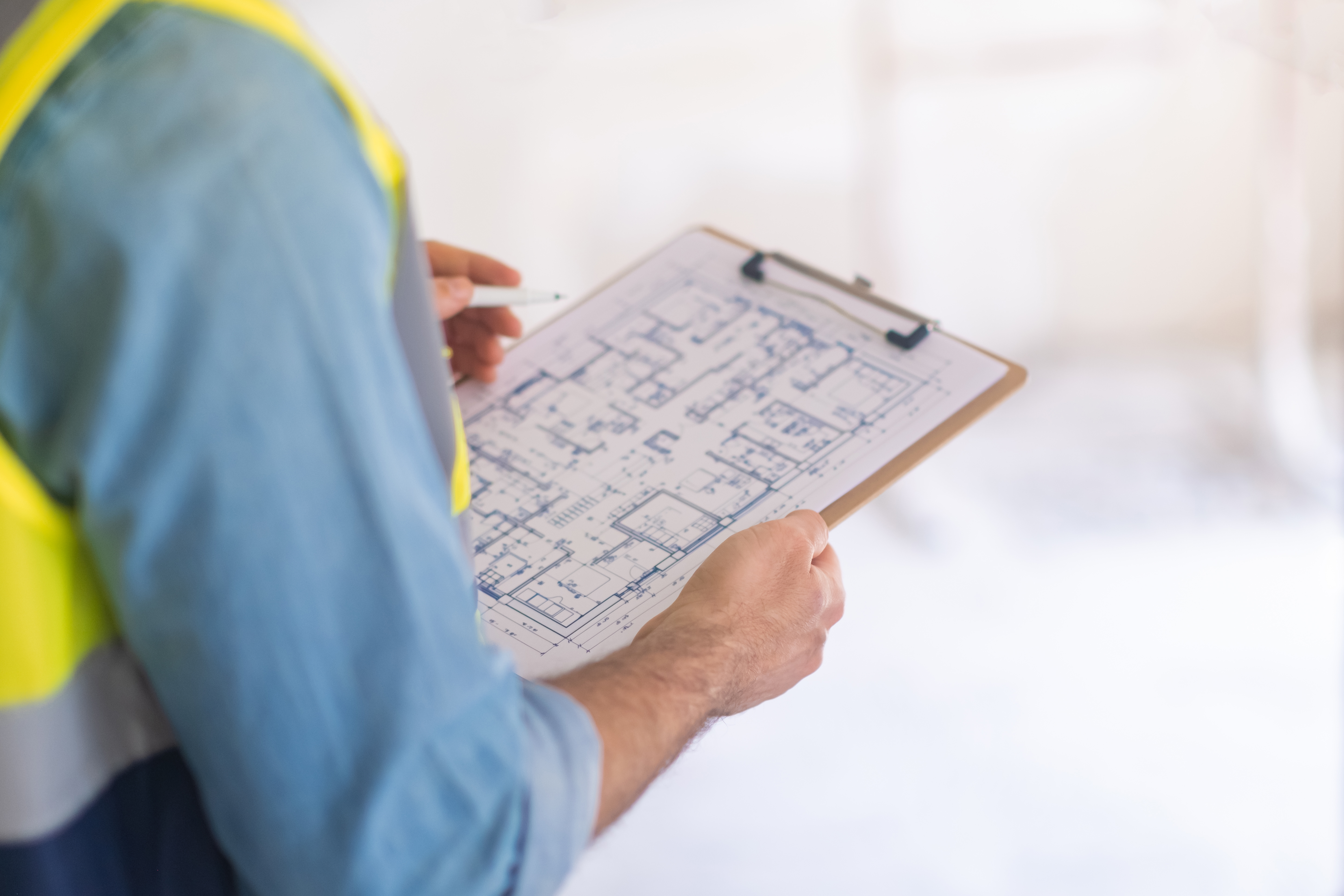 Construction quality control review